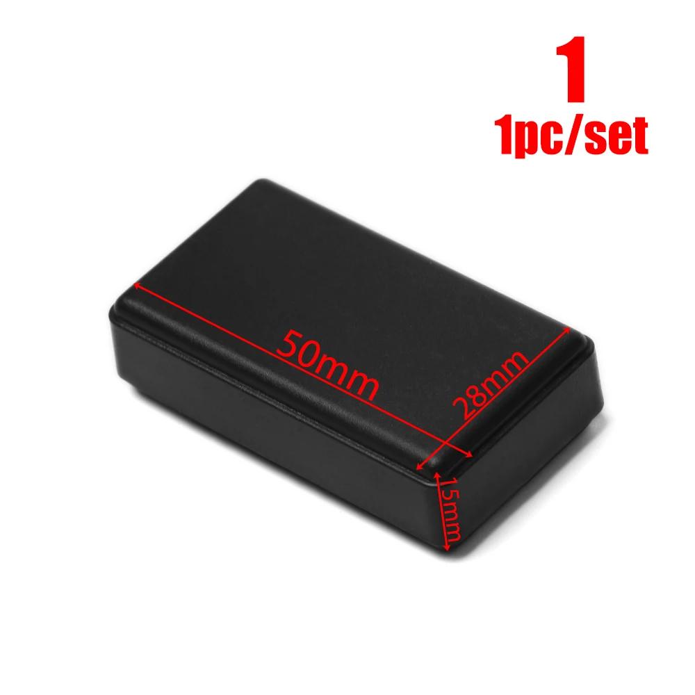 1/2pcs Waterproof Black Housing Instrument Case ABS Plastic Project Box Storage Case Enclosure Boxes Electronic Supplies