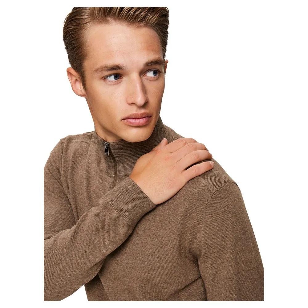 Selected Свитер с полумолнией Berg