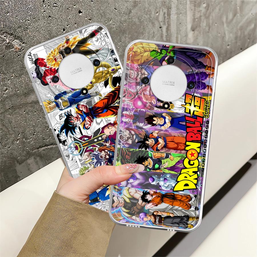 Cartoon Dragon Ball Anime Case for Honor 90 Lite X7b X8a X9b X8b X9a X8 Soft Phone Cover