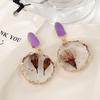 Dried Flower And Preserved Flower Earrings