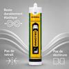Colle bâche bassin, colle pour bâche, colle étanche, 290 ml blanc