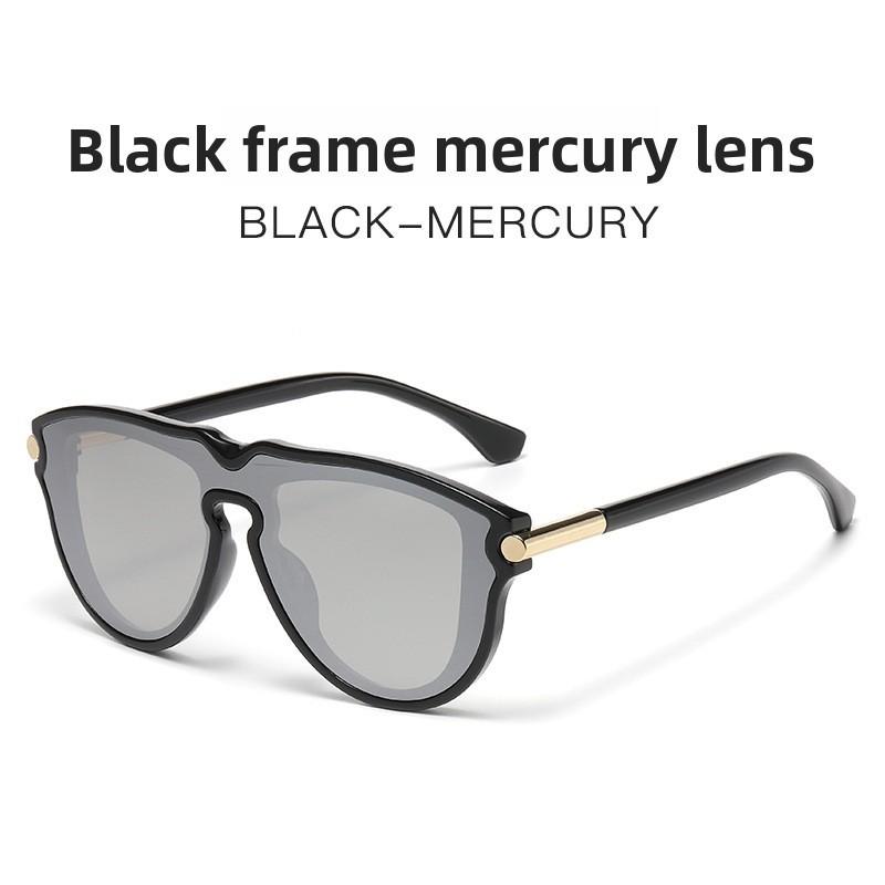 

Fashion Unisex Aviator Sunglasses With Uv400 Protection For Travel And Parties Silver