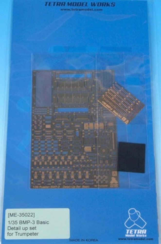 

Tetra Model масштаб серии ME Российская боевая машина пехоты с брызговиками Пластиковый набор деталей для модели ME3522 1/35 БМП-3 (для ТР)