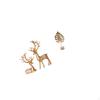 European Reindeer Metal Statue Collectable Deer Lover Nordic Creative Ornament Abstract Sculpture