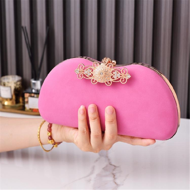 Women Girl Formal Evening Bag with Chain Banquet Purse Female Cocktail Handbag
