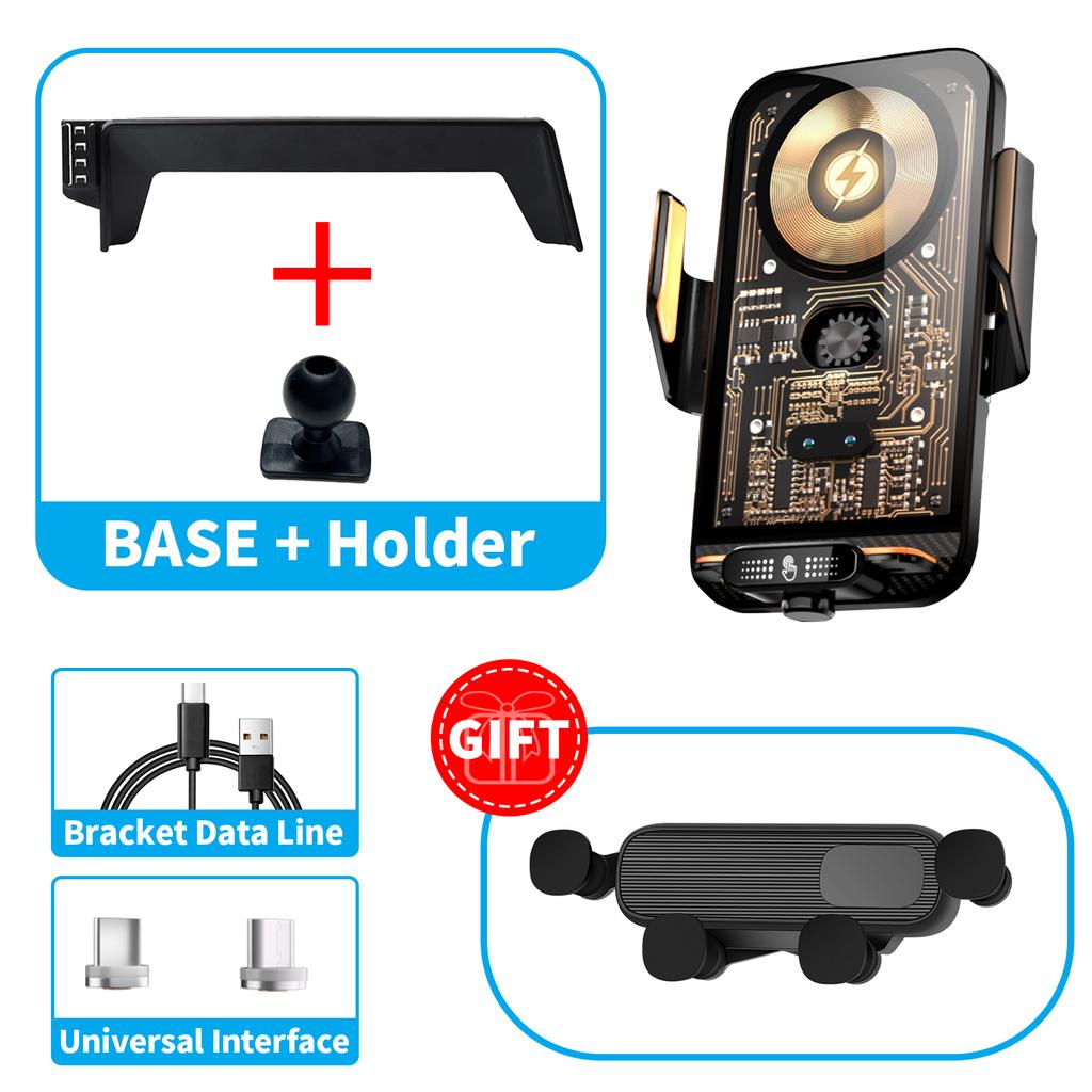 for Toyota Prius -2025 60 Series Car Phone Holder Screen Fixed Navigation Bracket Base Wireless Charging
