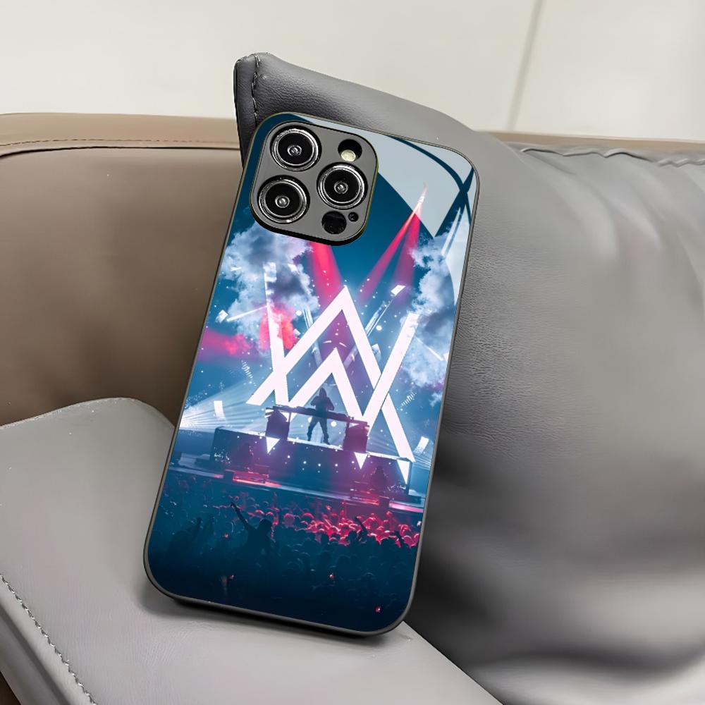 Alan Walker DJ Faded Phone Case for Iphone 15 14 12 11 13 Pro Max Mini 8 X Xr Xs 7 Puls glass