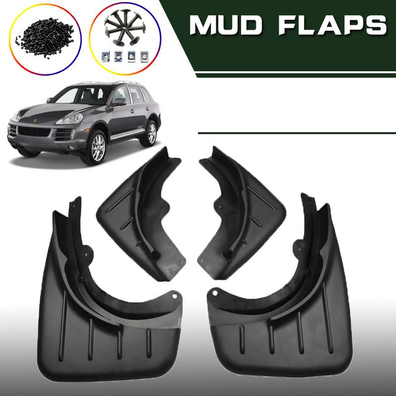 

4 шт./компл. автомобильные брызговики для Porsche Cayenne 9PA 2007 2008 2009 2010 брызговики на крыльях брызговики