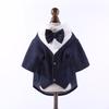 Gentleman Dog Clothes Wedding Suit Formal Shirt For Small Dogs Bowtie Tuxedo Pet Outfit Halloween Christmas Costume For Cats