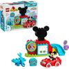 LEGO Duplo Mickey Mouse Clubhouse and Car Toy Set Educational Building Blocks for Kids Ages 1.5 To 4