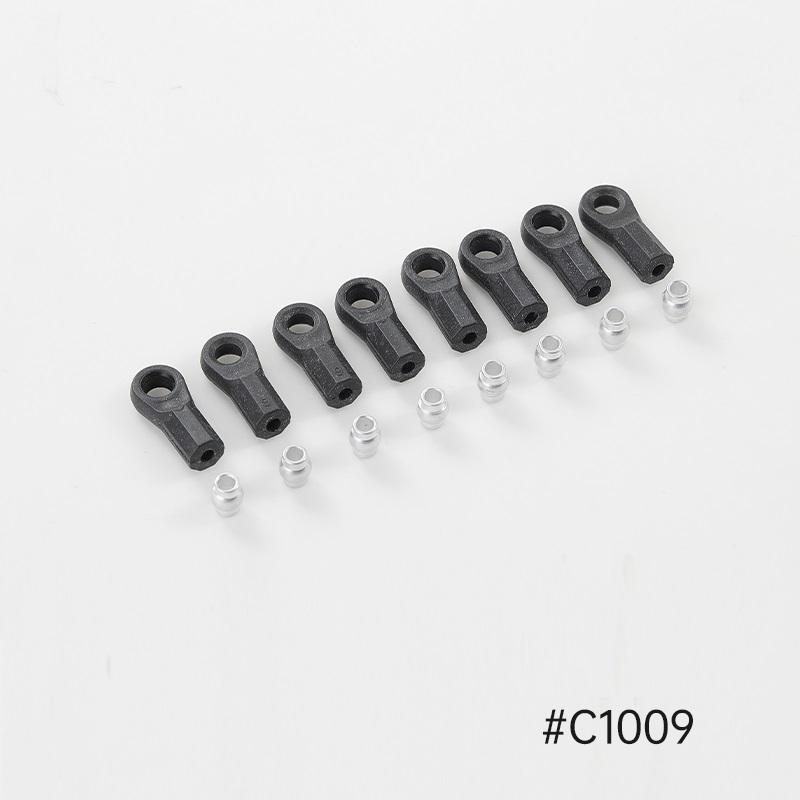 FMS 1/10 Atlas RC Truck Car Parts Front Bumper Main Gear Box Set Light Cup Shock Absorbers