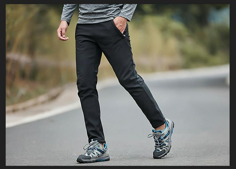 New Autumn/Winter Outdoor Fleece Windproof Skiing & Mountaineering Pants for Couples - Four-Way Stretch Softshell, Unisex.