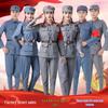 Red Army Dance Costume: Eighth Route & New Fourth Army Adult Performance Set