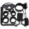 Bondage for Sex 7/10 ks BDSM Kožené Bondage Sady Zádržné sady pro ženy a páry