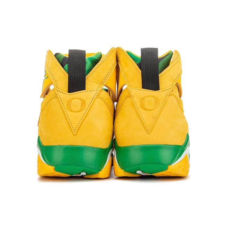 Air Jordan 7 Oregon Ducks Pe 'Gul Grön' AT3375-300