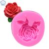 3d Large Bloom Rose Silicone Cake Molds Flower Fondant Mold Cupcake Jelly Chocolate Decoration Baking Tool Moulds Resin Molds