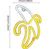 Banana Neon Light LED Wall Neon Sign for Home Decor Battery and USB Operated Neon Night Light Neon Light Sign for Kids Bedroom Christmas Party Wedding