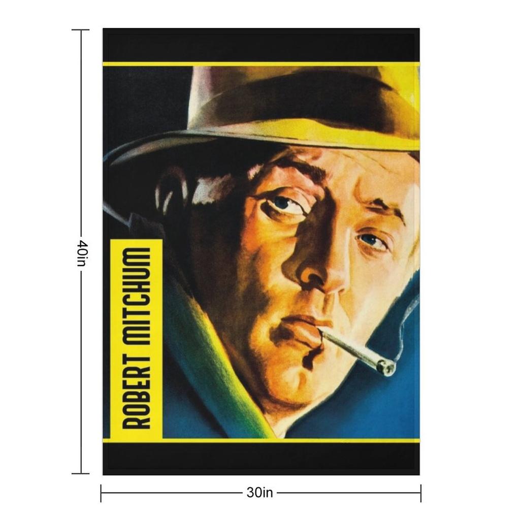 Robert Mitchum Throw Blanket For Baby warm winter Large funny gift Blankets