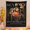 Beyonce Super Singer Anime Tapestry Indian Buddha Wall Decoration Witchcraft Bohemian Hippie Wall Hanging Sheets
