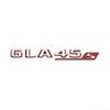 ABAL1 2024 New Style Two Tone Letters Numbers GLA35 GLA45 GLA45S Turbo 4matic+ for Car Fender Trunk Rear X156 Sticke