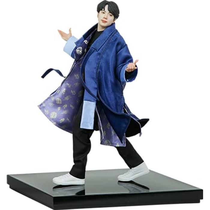 BTS IDOL JIN 1/1 Scale Statue Blue One Size