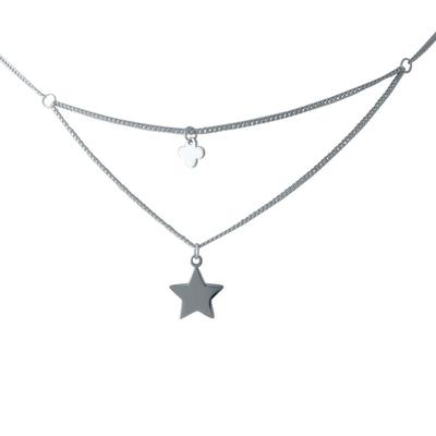 Silver Necklace Without Stones (1993705)