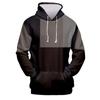 Fashion Print Loose Men's And Women's Long Sleeve Hooded Sweater