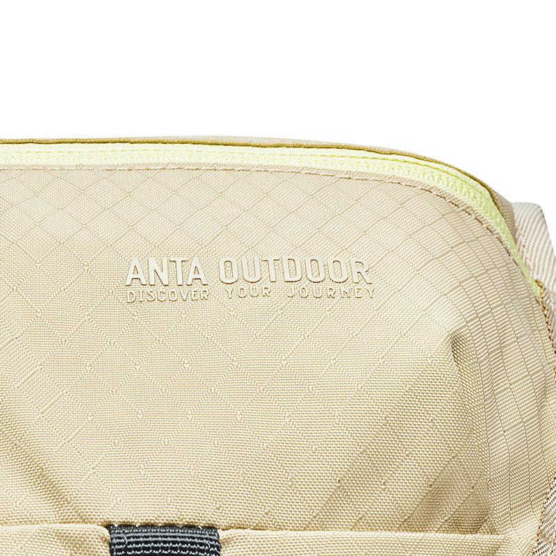 New Anta Nylon Shoulder Bag Crossbody Bag Unisex Light Linen 192447127-2