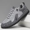 Men's Casual Shoes Light Breathable Running Shoe Fashion Men's Sneakers Soft Sole Comfort Driving Shoes for Men Mesh Flat Shoes