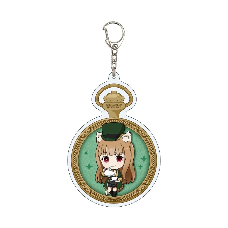 

Spice and Wolf 06 Holo [Hatter ver.] [Mini character illustration] Large acrylic key chain