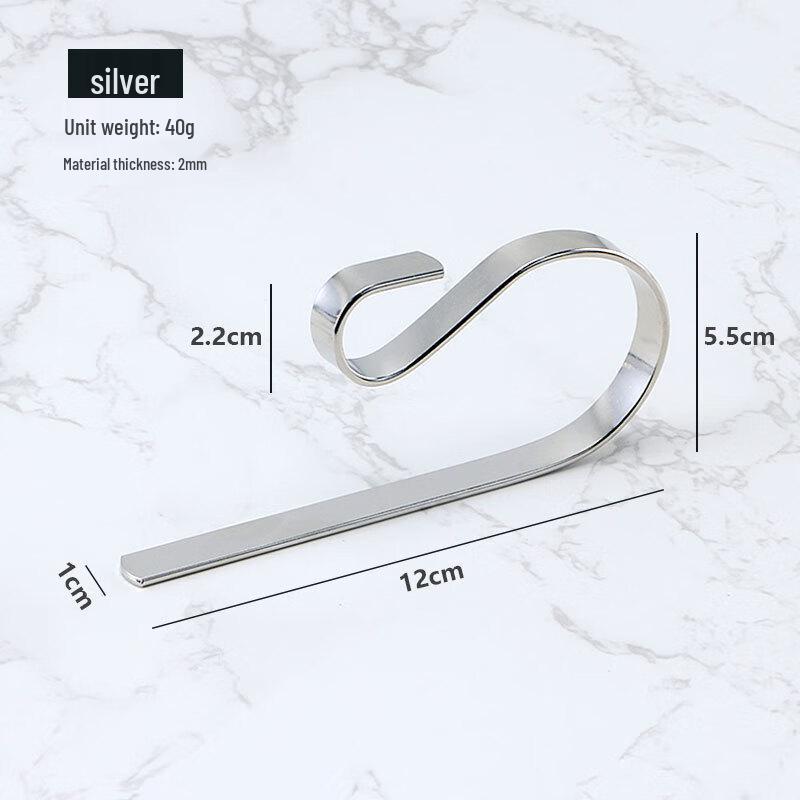 Christmas Stocking Fireplace Mantel Hooks - 6 Pack