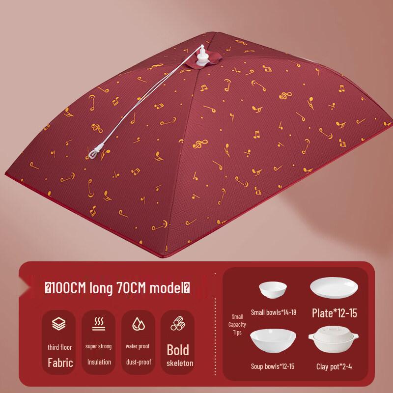 Foldable Winter Dining Table Food Cover