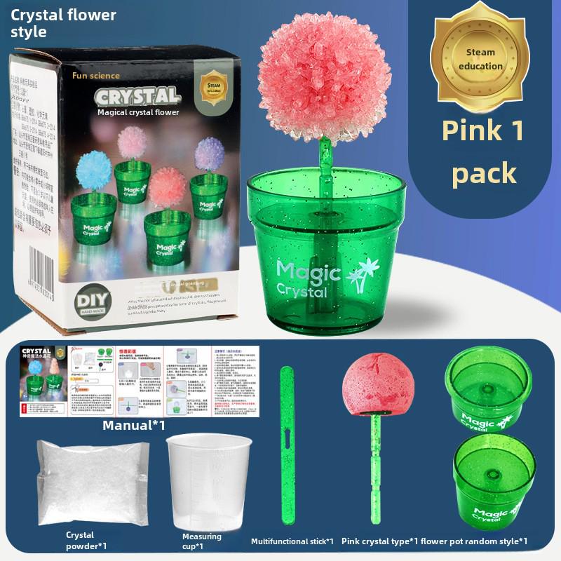 

Набор для самостоятельного выращивания кристаллов для увлекательного общения родителей и детей и химических экспериментов