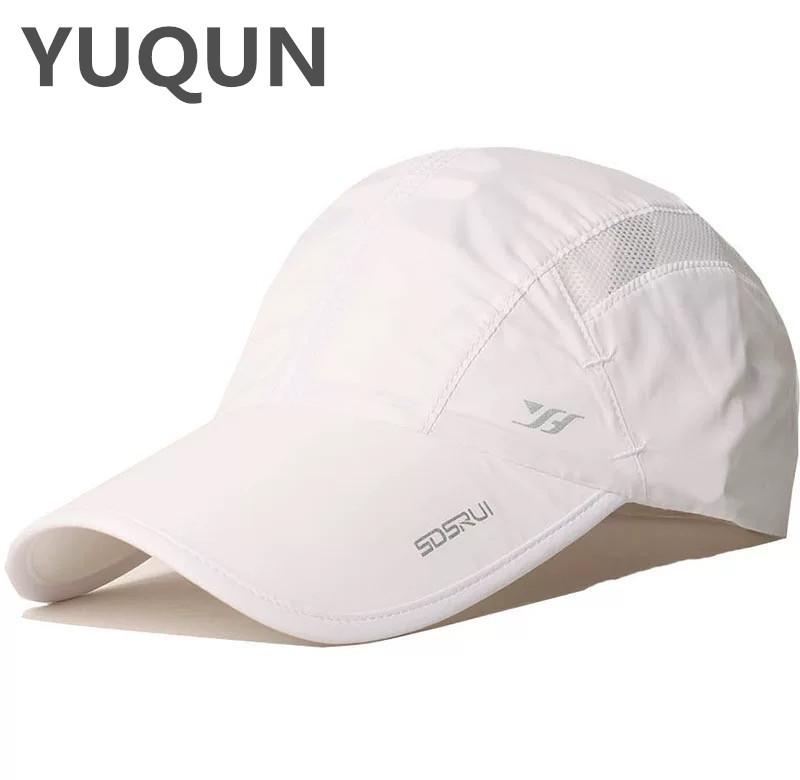 Men's hat spring and summer thin mesh breathable cap cool hat men's casual baseball cap sunscreen visor