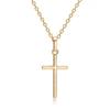 Punk Cross Cross Necklace Zircon Clavicle Chain New Pendants  for Women Men