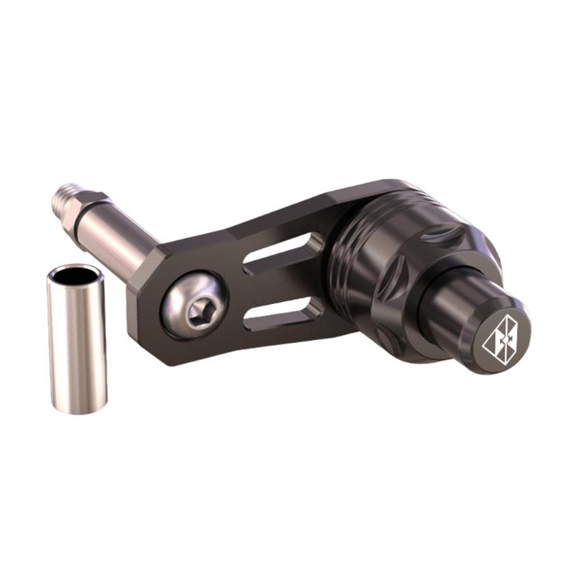 High Strength Motorcycle Parking Brake Accessory Parking Brake Mechanism Aluminum Brake Holder for UY125 NS150GX чёрный