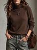 Women's Turtleneck Knitwear for Fall and Winter