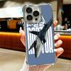 Fighter Plane F-22 Raptor Cool Soft Phone Case For iPhone 15 16 17 Air 14 Pro Max 16E Plus 13 12 Mini Plating Anti-Fall Fundas