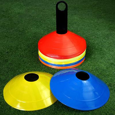 10 Unidades Bola de Futebol para Treino Disco de Jogo Disco de Agilidade Conjunto de Cones Cones Espaciais para Treino Multiesportivo Acessórios de Treino