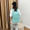 Backpack Candy Color Backpack Female and Male School Bag Travel Waterproof Computer Backpack