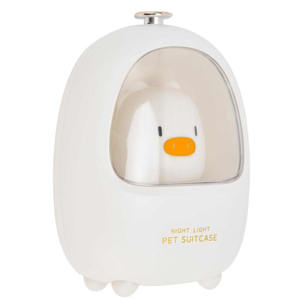Creative Animal Shaped Light Safe Baby-Friendly Design Rechargeable Bedside Lamps BPA-Free Soft Silicone Adjustable Brightness LED Night Light for Kid