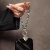 Eye Catching Mobile Phone Chain Acrylic Beaded Cellphone Lanyard For Women Girls Telephone Strap Jewelry Drop-resistant