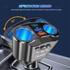 Car Cigarette Lighter Splitter Charger Dual USB QC 3.0 Quick Charge 12V Auto FM Transmitters Bluetooth Hands-free Call Sockets