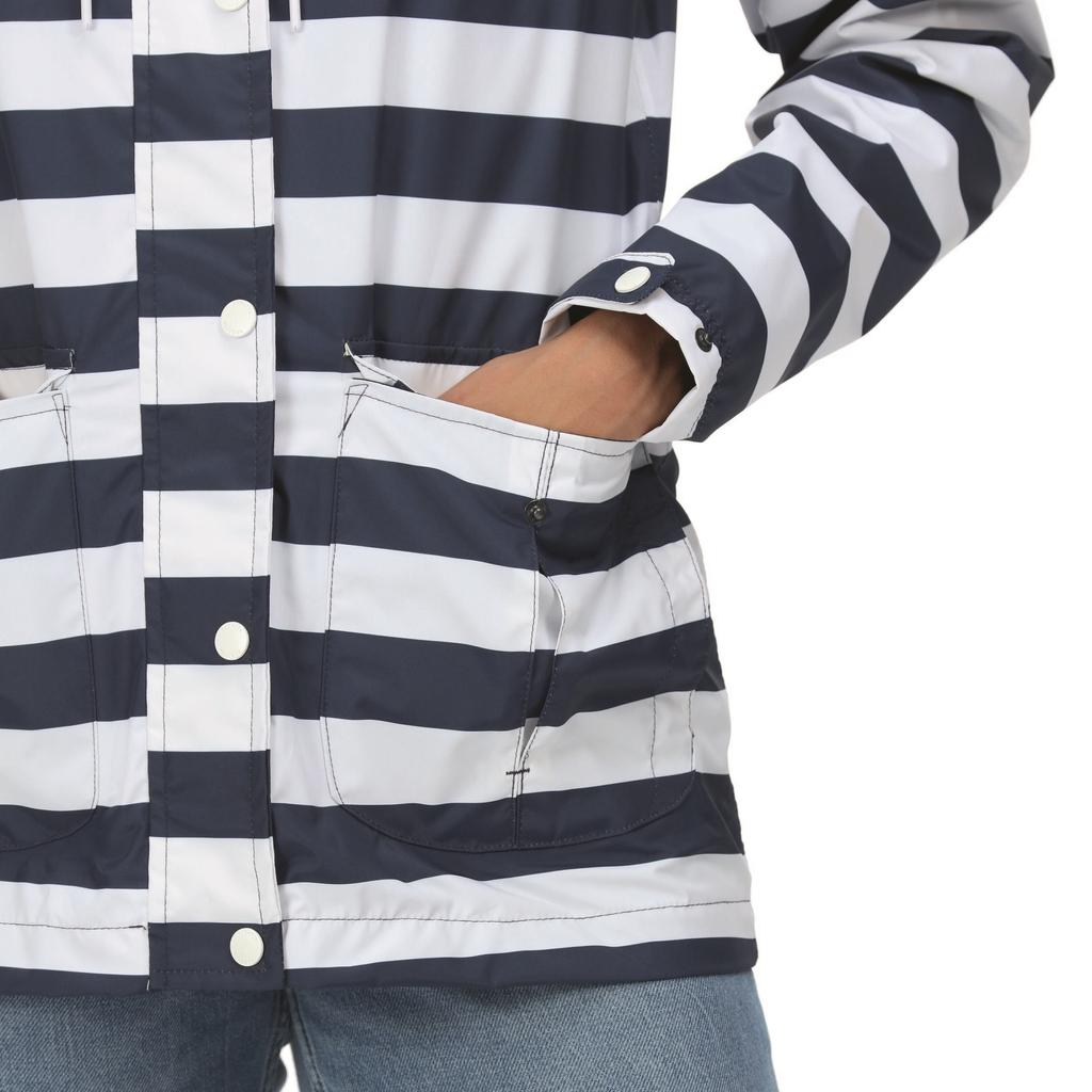 Regatta Womens/Ladies Bayarma Striped Lightweight Waterproof Jacket