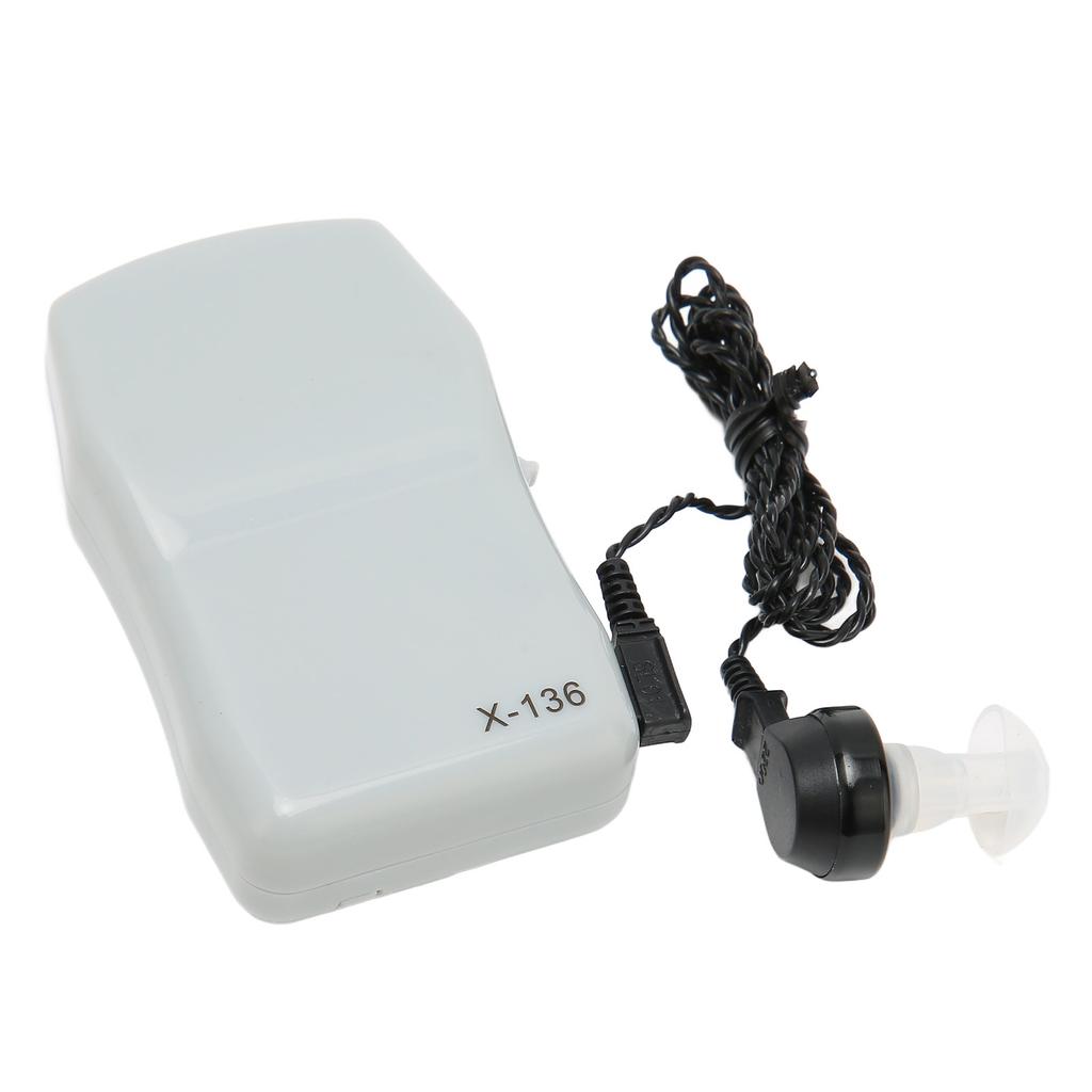 Persönlicher Hörverstärker Sprachverstärker Rauschunterdrückung Klarer Audio-Sound Hörverstärker mit Kopfhörer