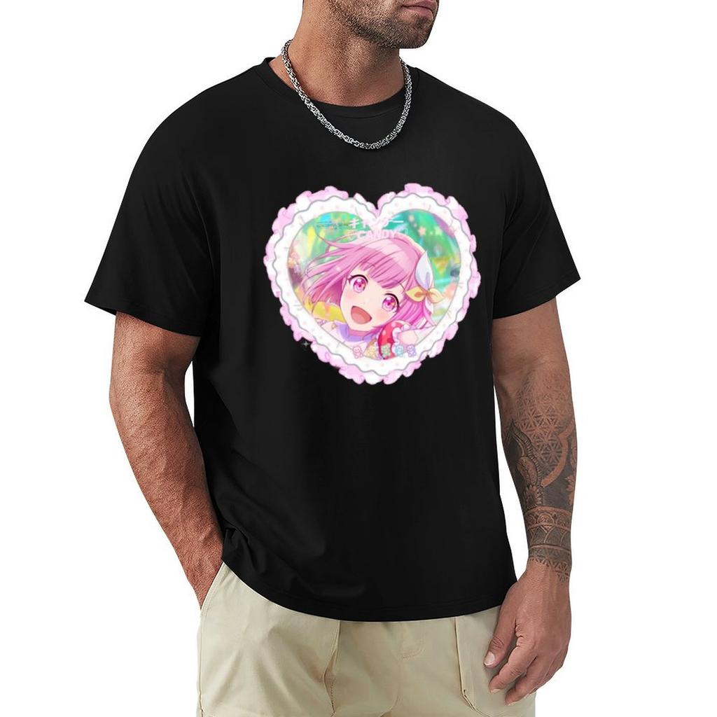 Emu Otori Heart Edit3 Tshirt Work Wear Short Sleeve Tshirt