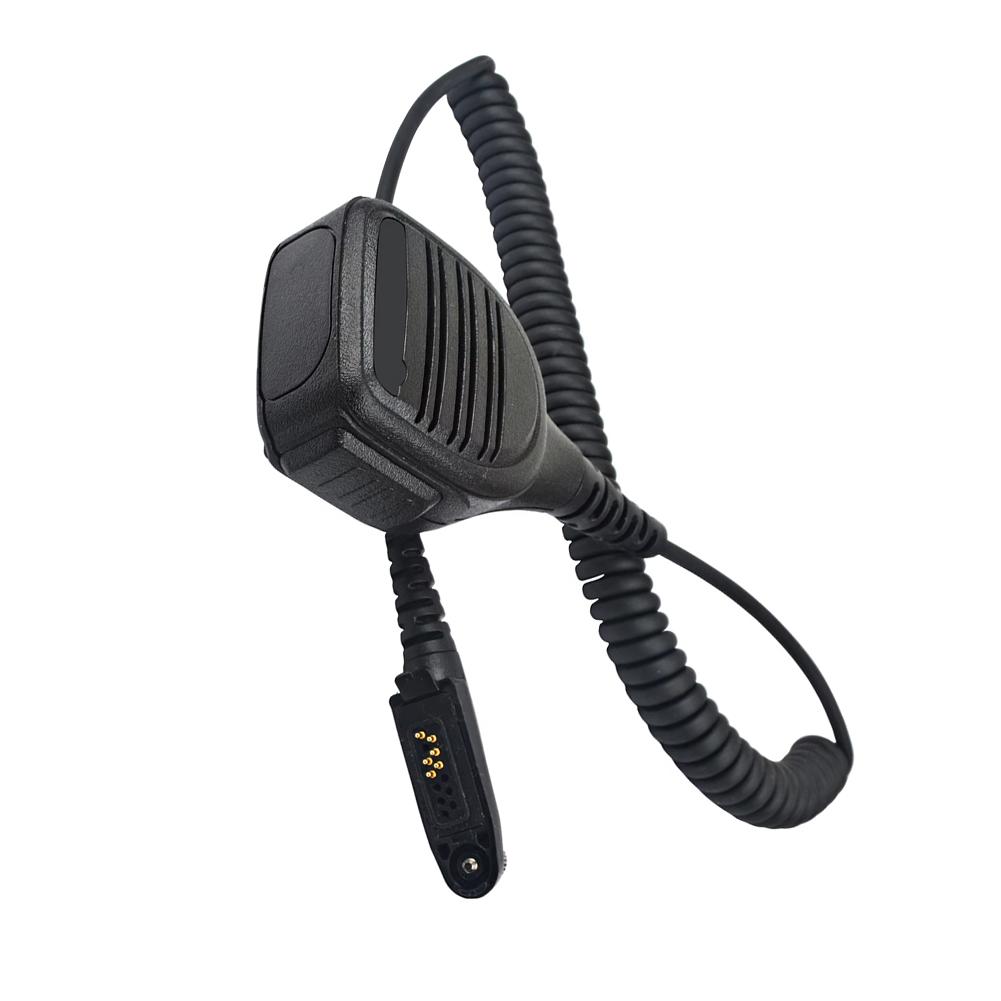 Spring Cable Handheld Speaker Mic for ROYASU Talkies UV850Pro HW UV910 HW UV938 with 0.6m to 2.5m Stretch Length