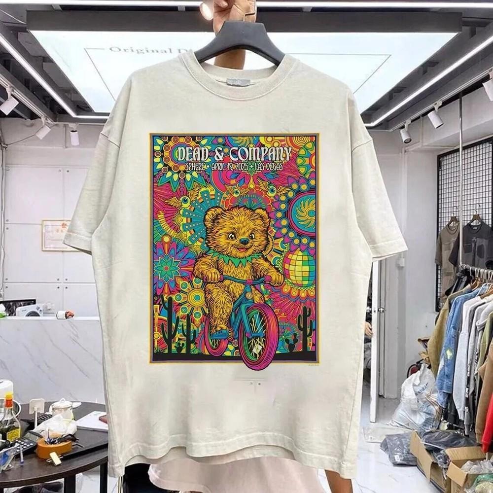 Dead and Company at Sphere Las Vegas 2025 April 19 Shirt Reprint S-5XL Unisex T-Shirt XXL