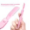 3 In 1 Eyebrow Clip Eyebrow Trimmering with Brush Multifunctional Stainless Steel Colorful Eyelash Tweezers Beauty Makeup Tools