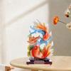 Chinese Feng Shui Fish Statue Carp Leaping Holiday Birthday Desktop Decoration Koi Sculpture for